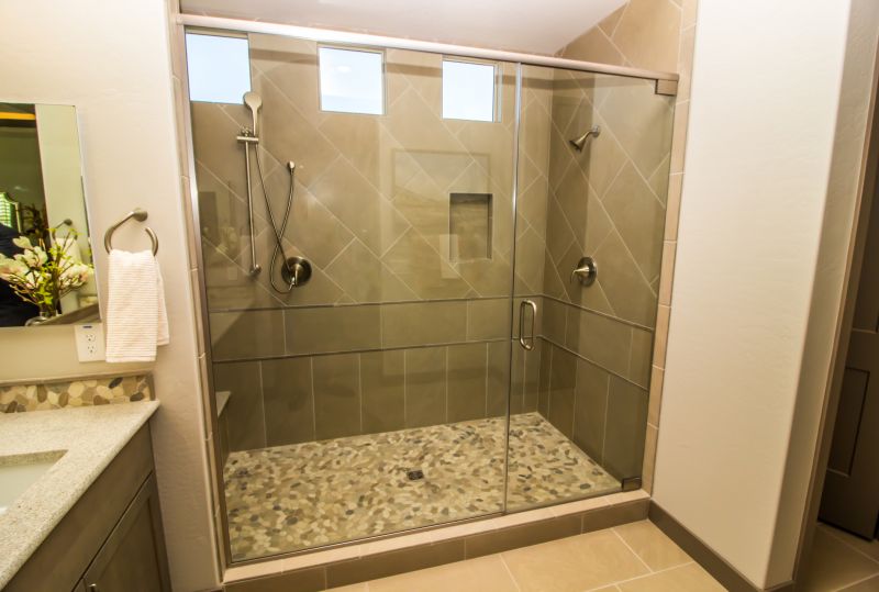 Renovated Shower Areas